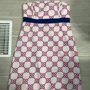Vineyard Vines Strapless Kentucky Derby Dress size 4